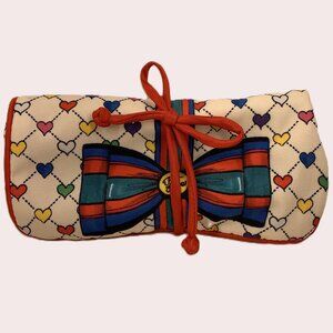 Brighton Joy and Love Fabric Jewelry Travel Case